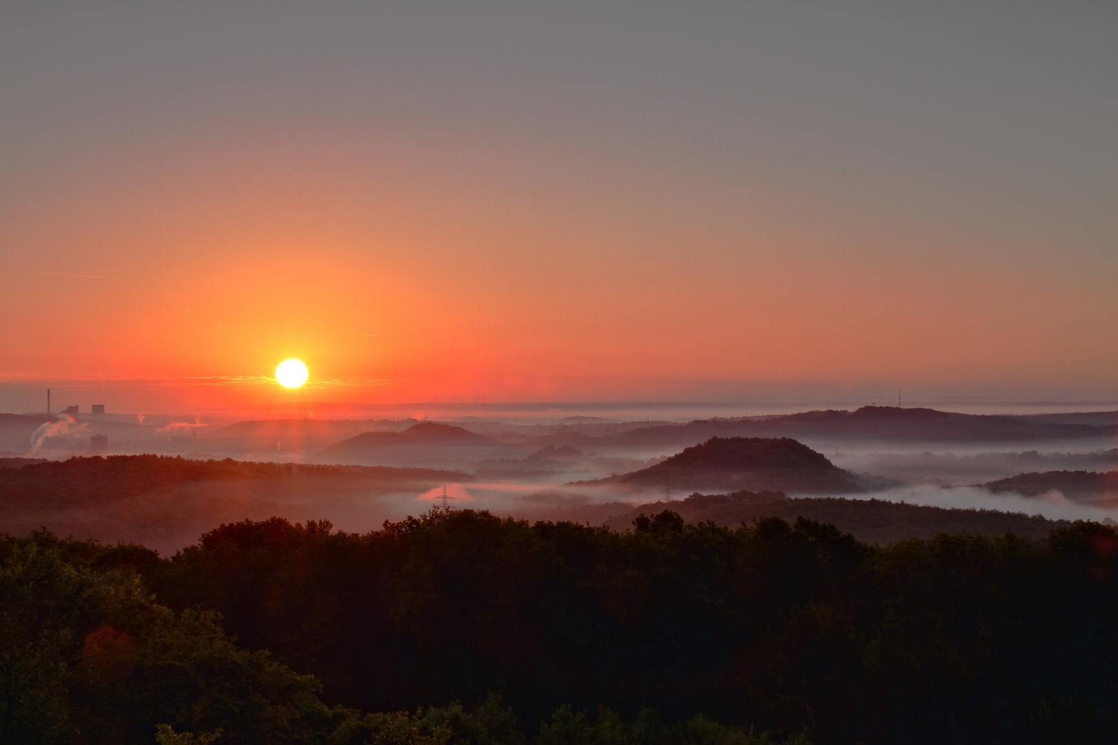 Sonnenaufgang Hoferkopf Friedrichsthal