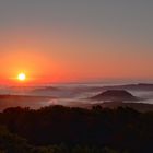 Sonnenaufgang Hoferkopf Friedrichsthal