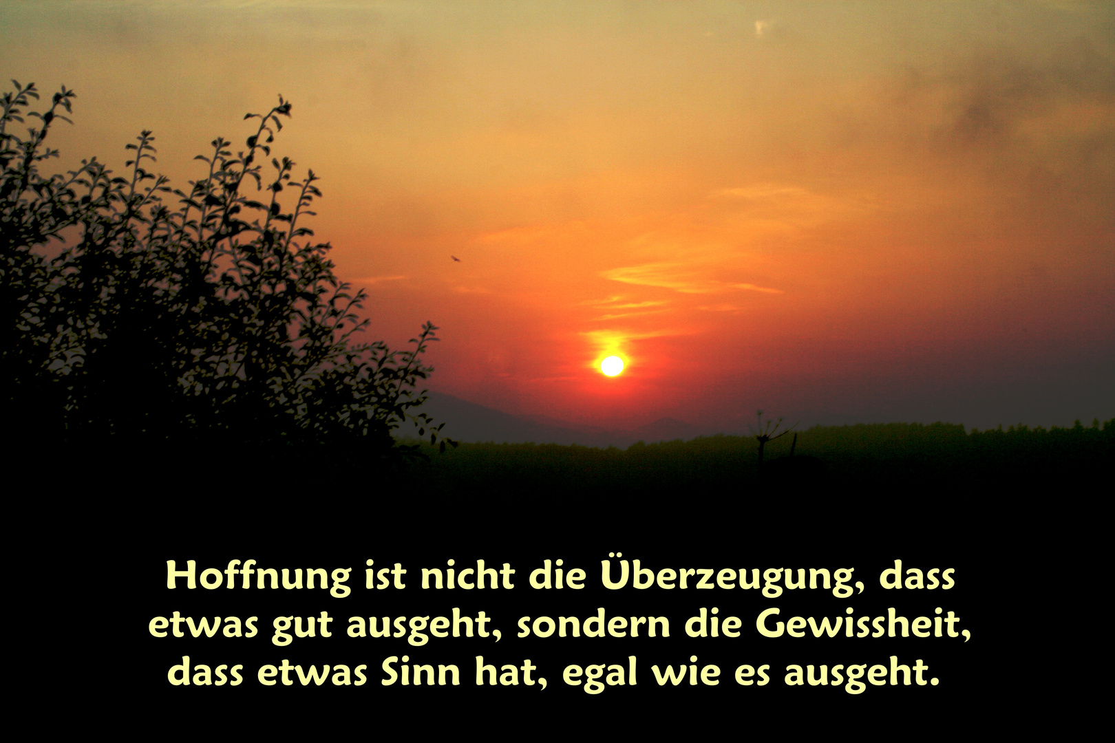 Sonnenaufgang - Hoffnung