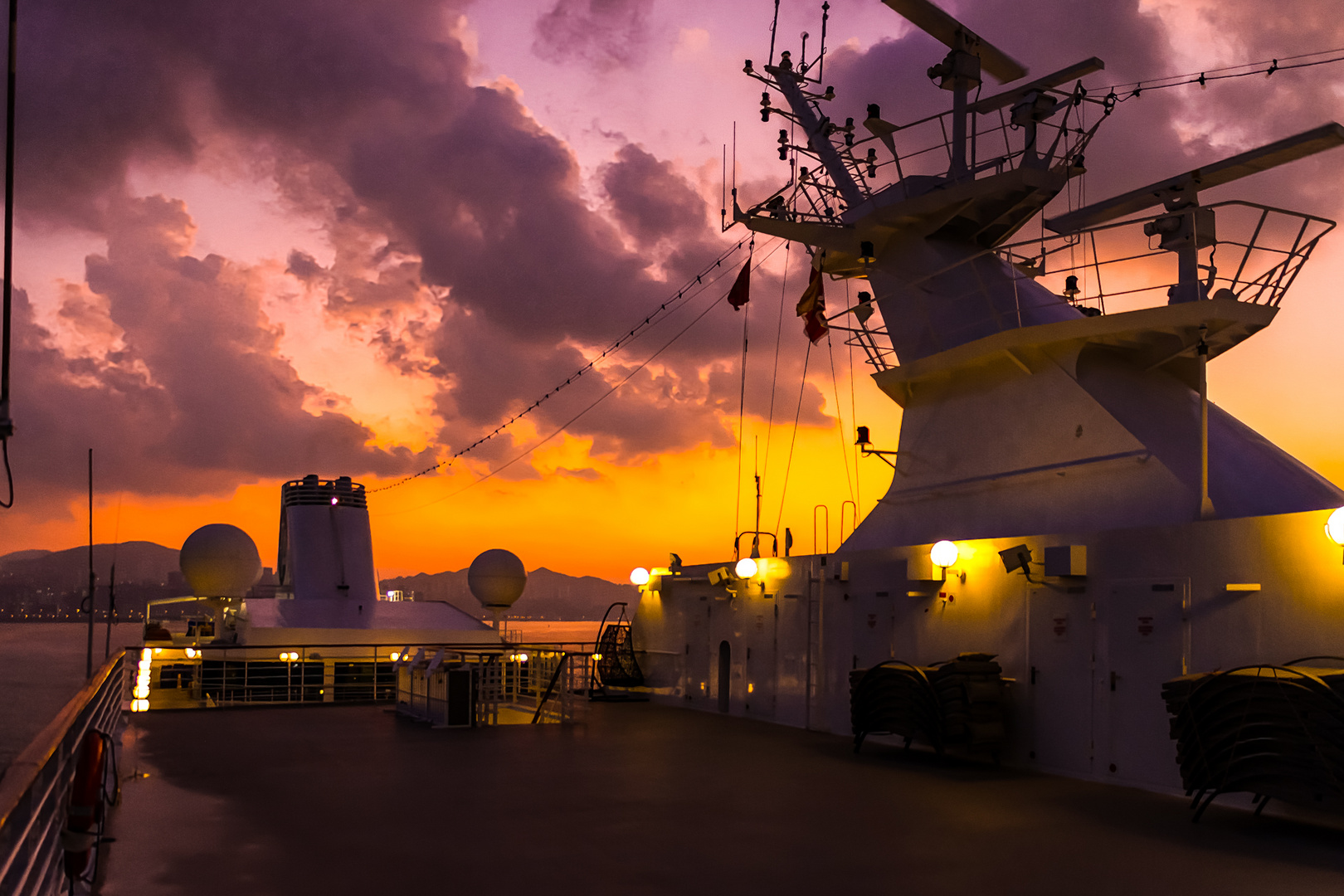 Sonnenaufgang Hong Kong 2