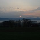 Sonnenaufgang Horben (Nähe Hochdorf, Luzerner Seetal)