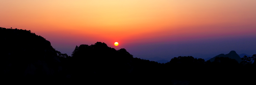 Sonnenaufgang - Huangshan