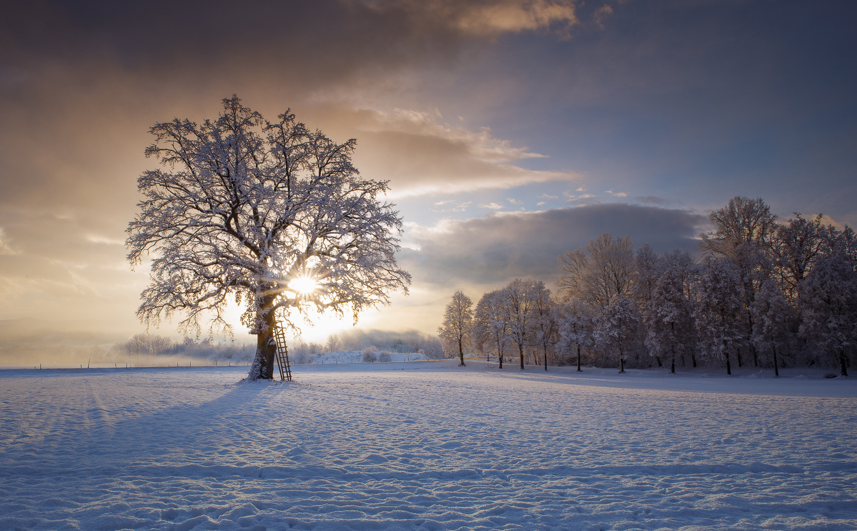 Sonnenaufgang im Aichfeld