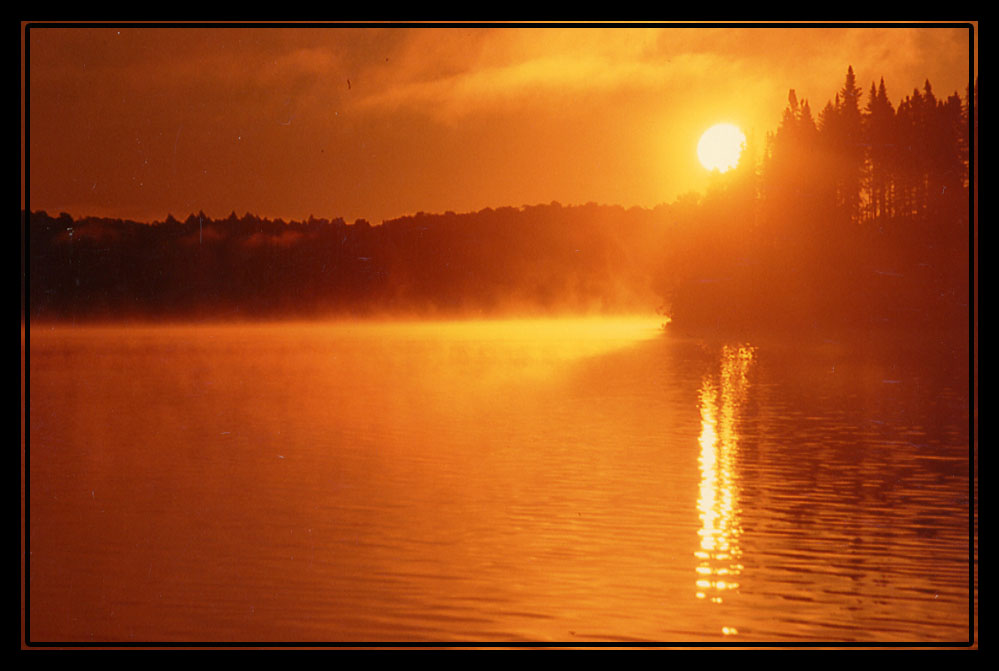 Sonnenaufgang im Algonquin Park