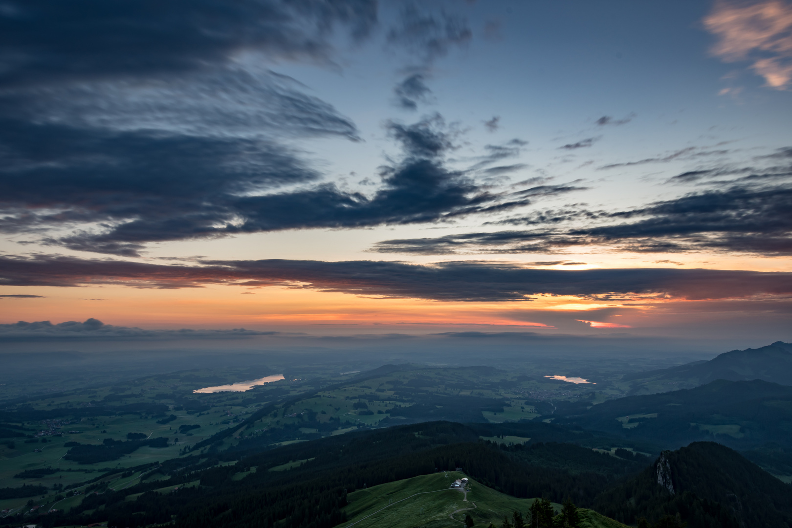 Sonnenaufgang im Allgäu (1)