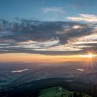 Sonnenaufgang im Allgäu (2)