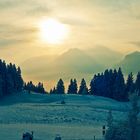 Sonnenaufgang im Allgäu