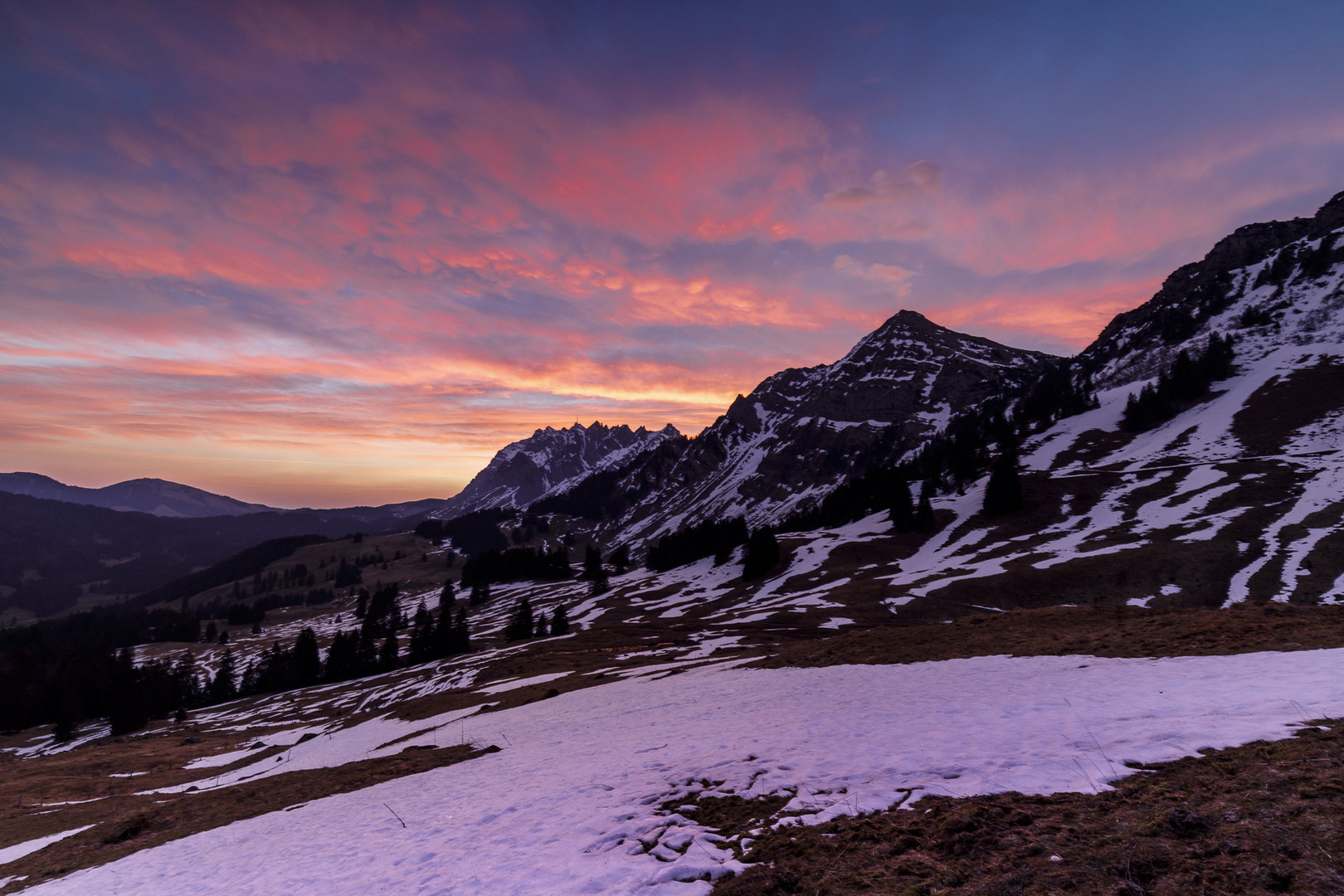 Sonnenaufgang im Alpstein