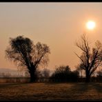 Sonnenaufgang im Altmühltal