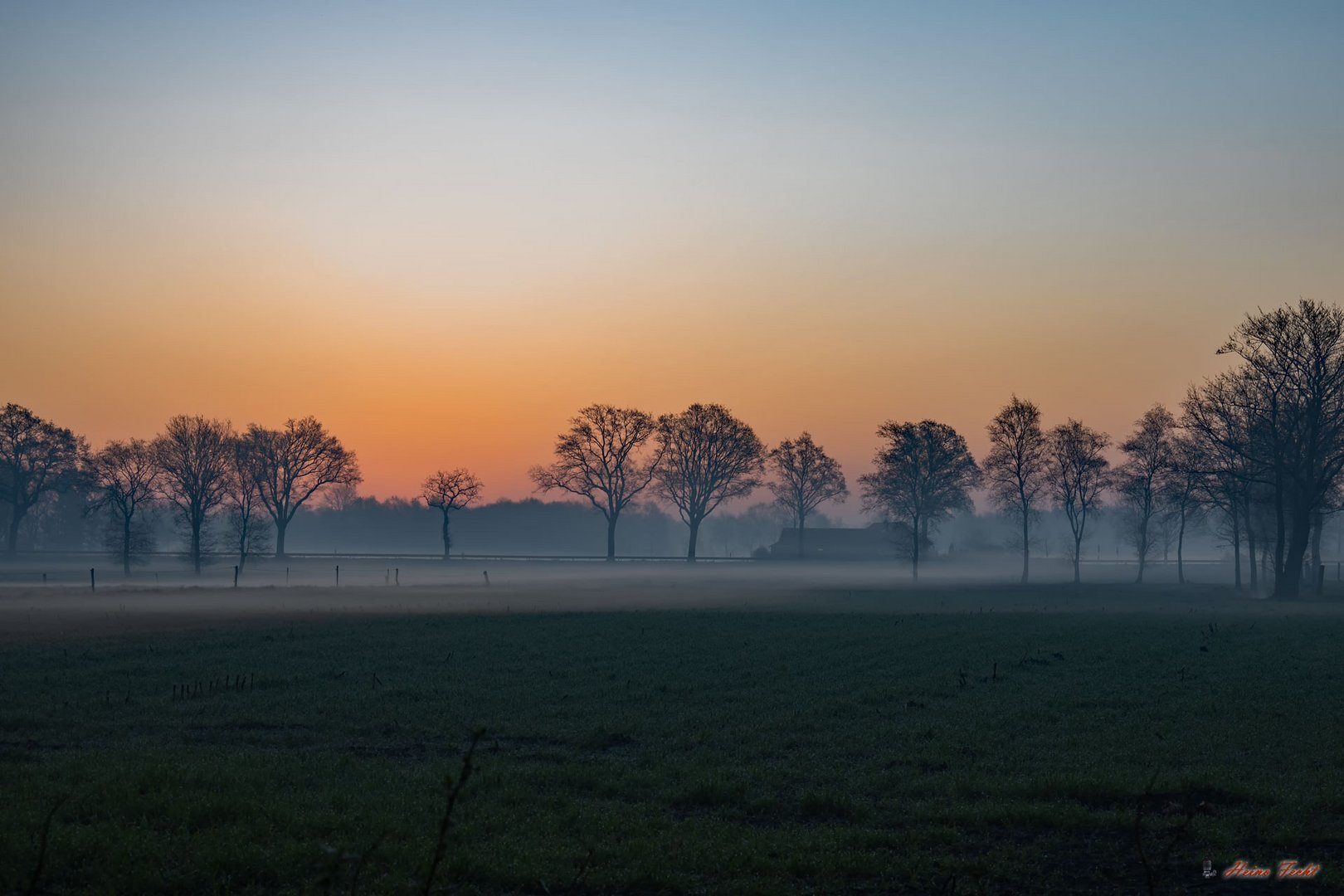 Sonnenaufgang im Ammerland