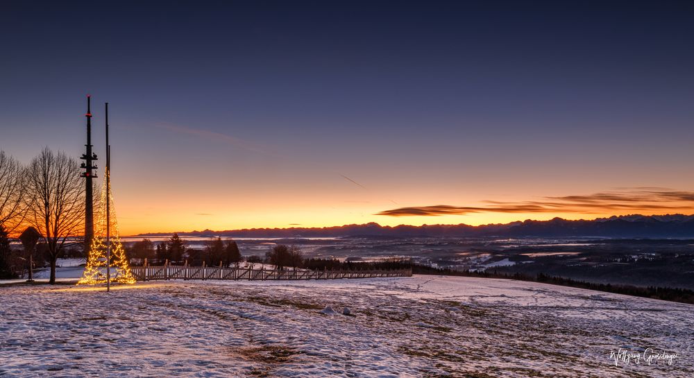 Sonnenaufgang im Ammertal