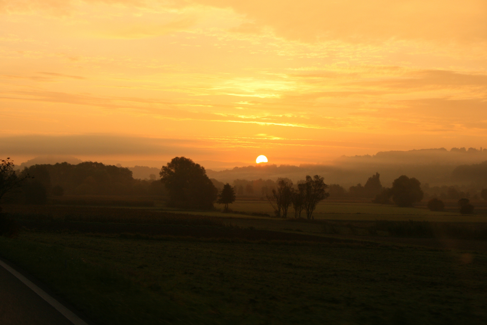 Sonnenaufgang im Ammertal