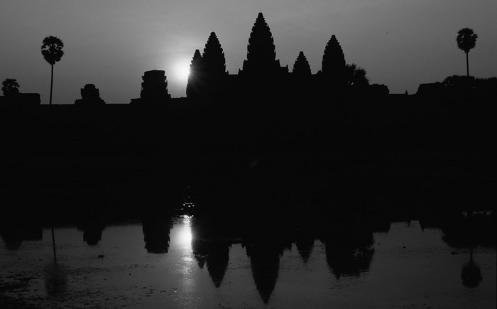 sonnenaufgang im angkor