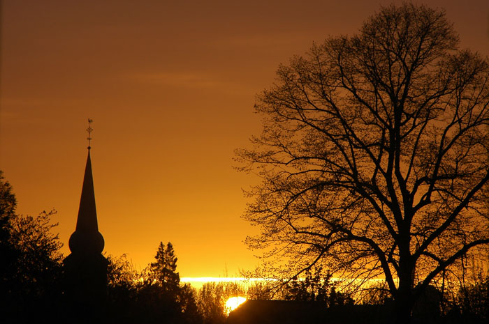 Sonnenaufgang im April