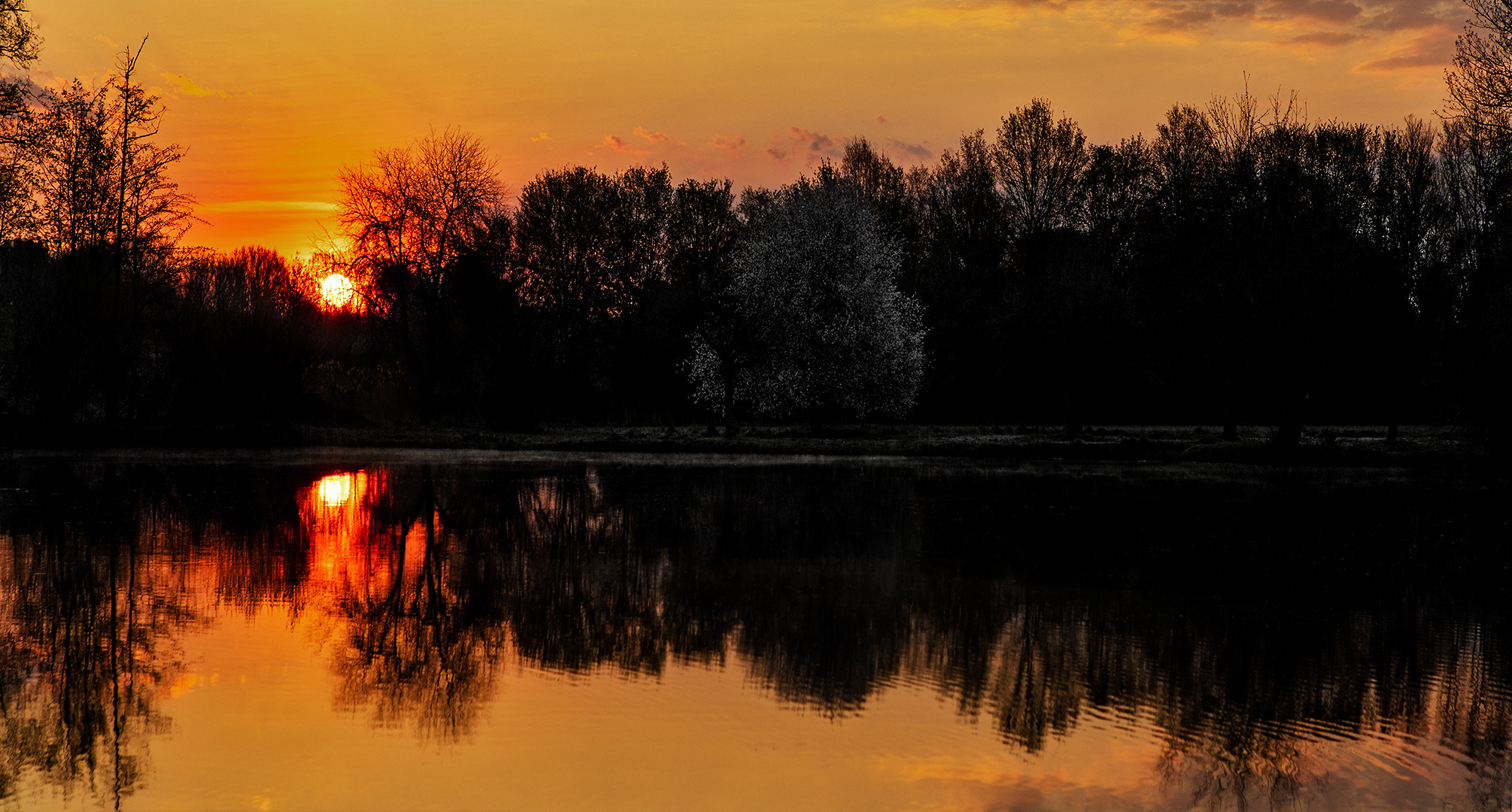 Sonnenaufgang im April 2020