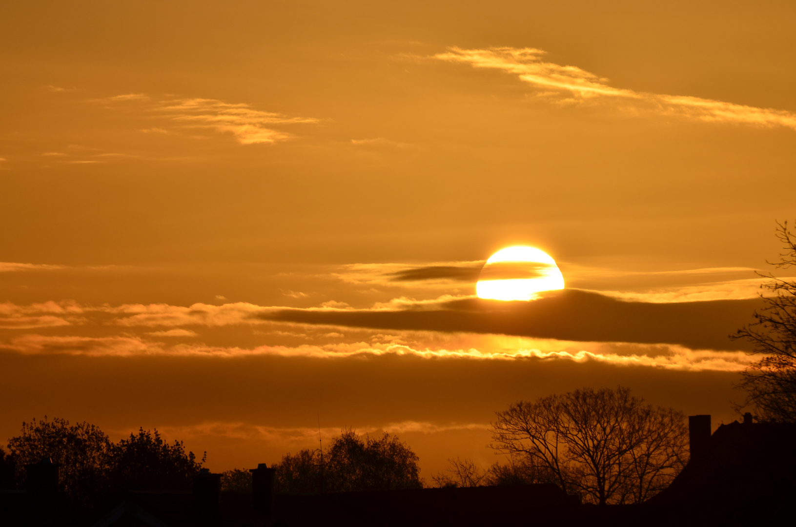 sonnenaufgang im april