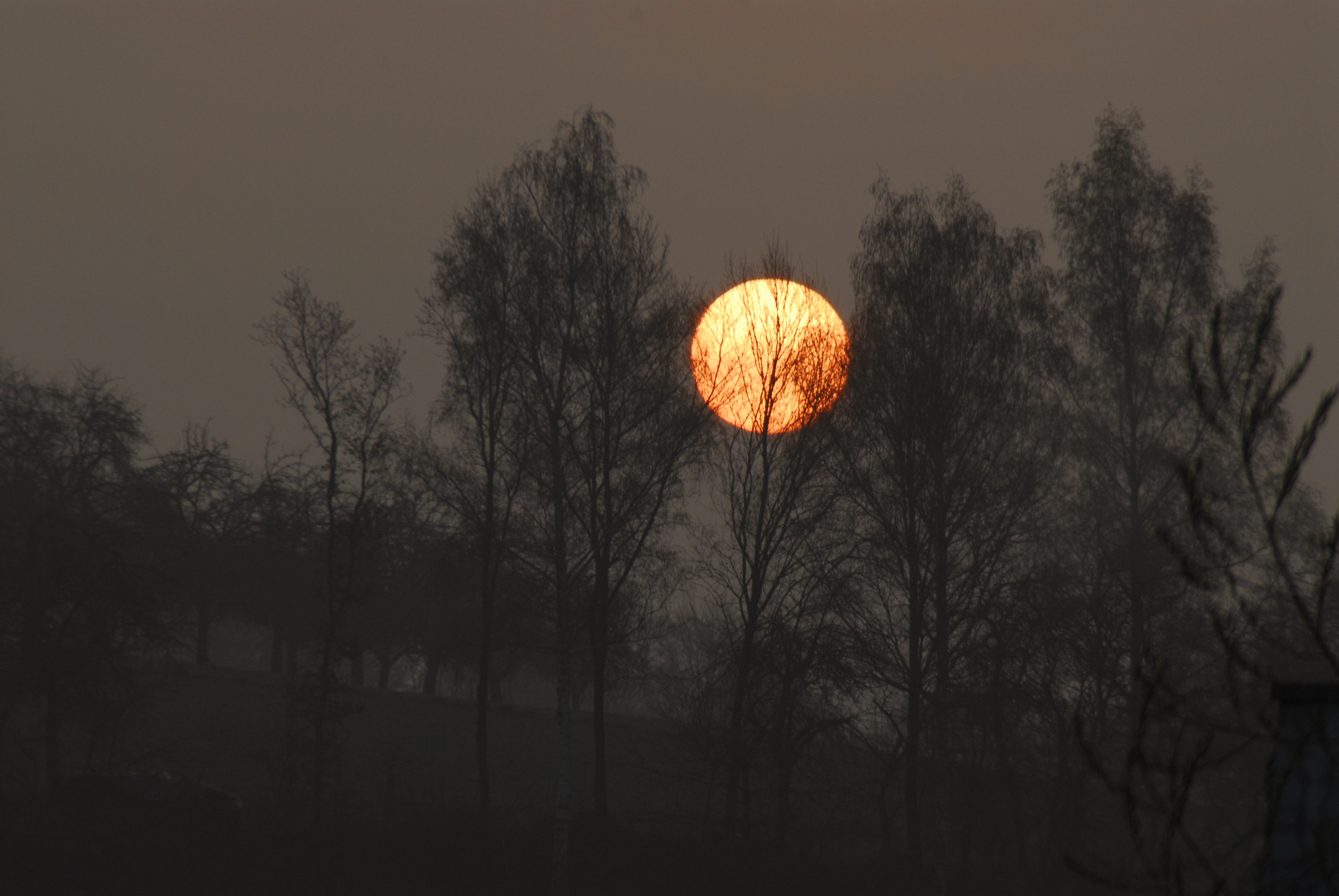 Sonnenaufgang im April