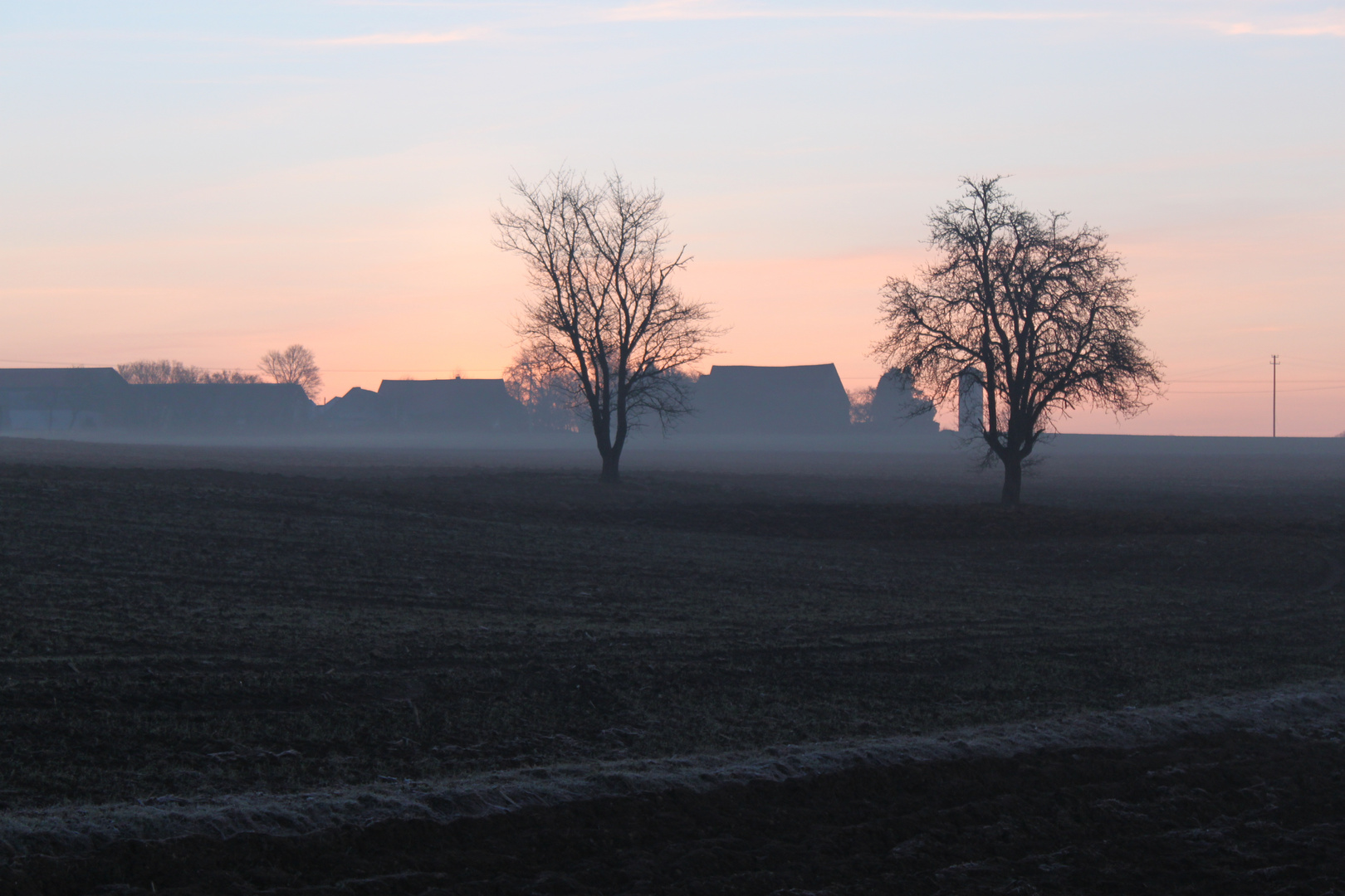 Sonnenaufgang im April