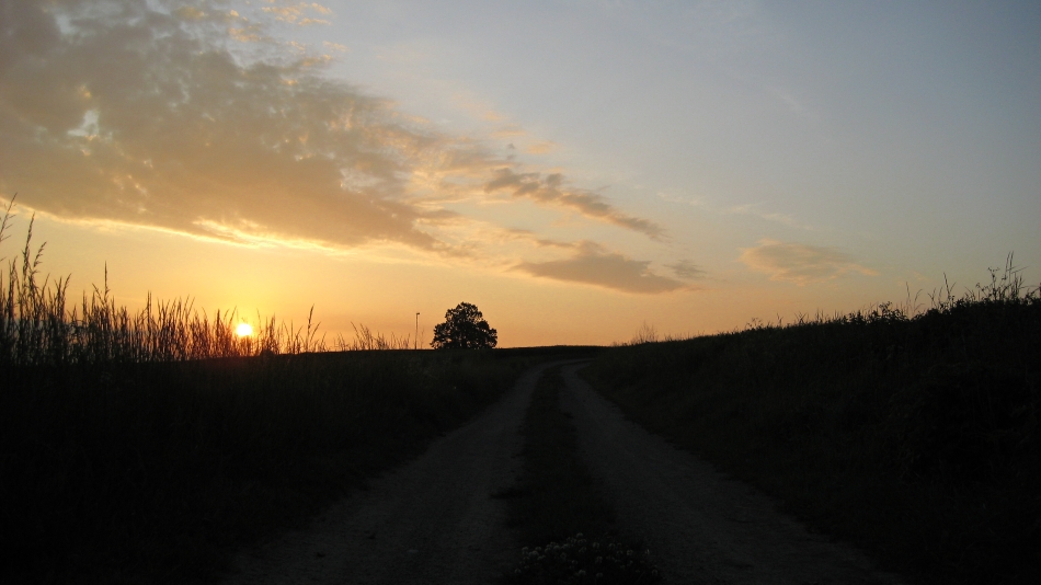 Sonnenaufgang im April