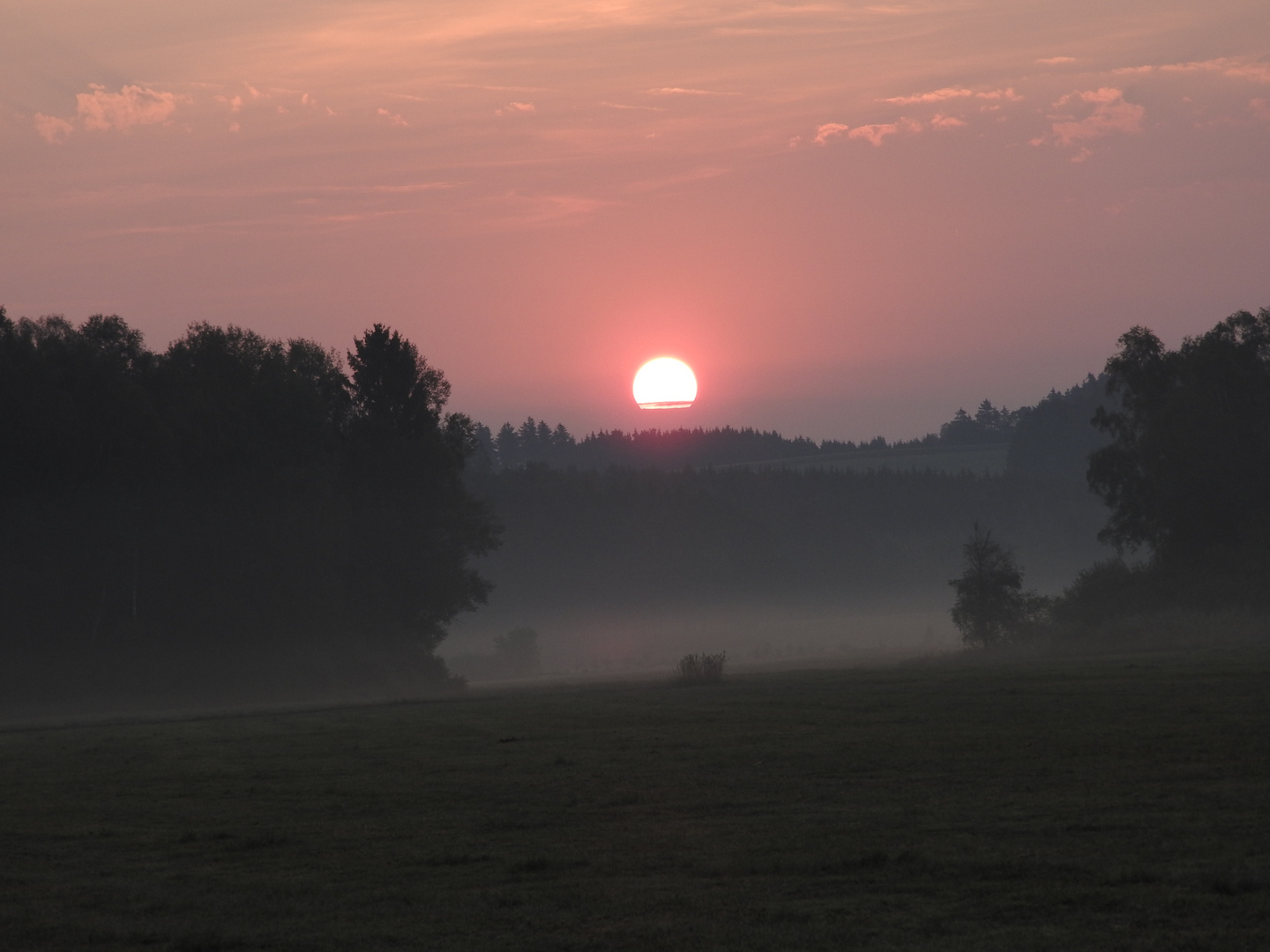 Sonnenaufgang im August 2015