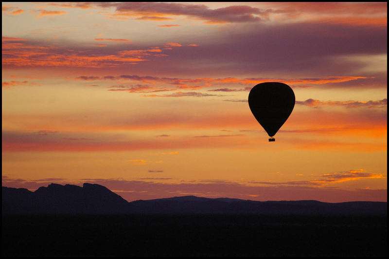 Sonnenaufgang im Balloon II