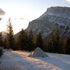 Sonnenaufgang im Banff Nationalpark, Alberta, Kanada 2007 (FSC-221)