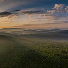 Sonnenaufgang im Bayerischen Wald