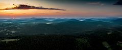 Sonnenaufgang im Bayerischen Wald...