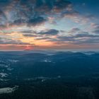 Sonnenaufgang im Bayerischen Wald...