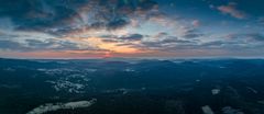 Sonnenaufgang im Bayerischen Wald...