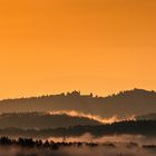 Sonnenaufgang im Bayrischen Wald