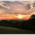 Sonnenaufgang im Bergischen Land