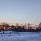 Sonnenaufgang im bergischen Land