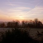 Sonnenaufgang im Bergischen Land " Novemberstimmung III"