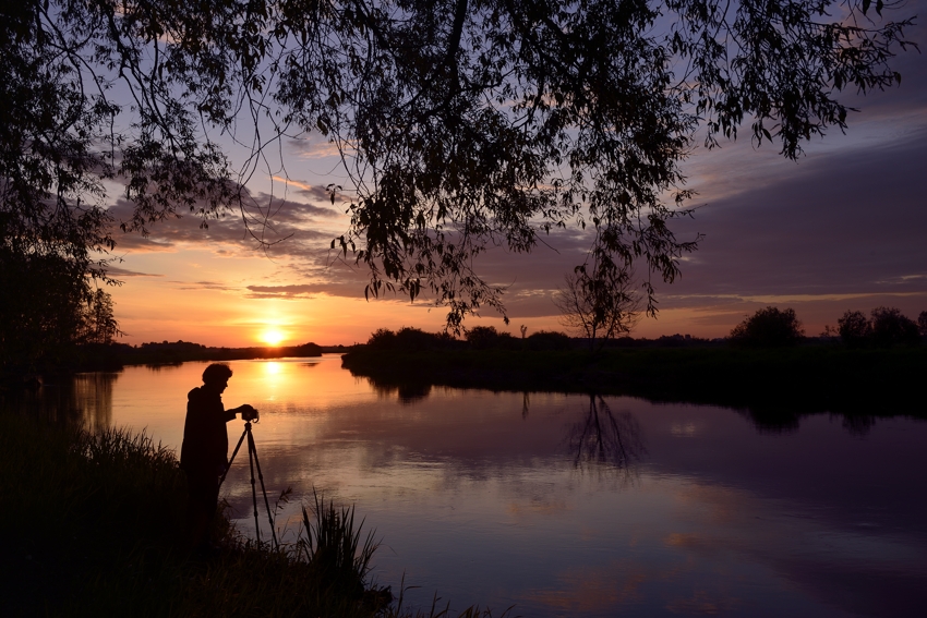 Sonnenaufgang im Biebrza Nationalpark