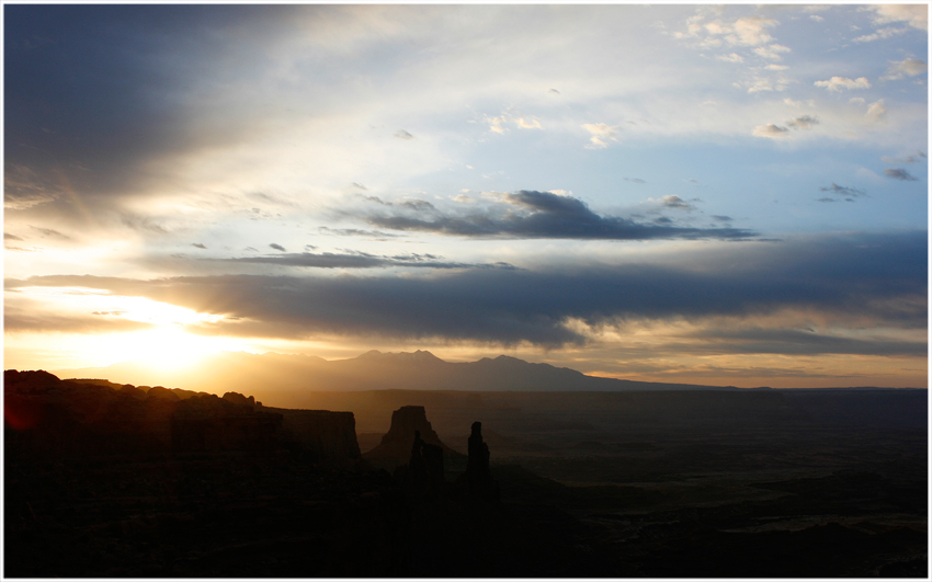 Sonnenaufgang im Canyonlands Nationalpark