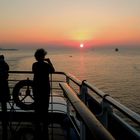 Sonnenaufgang im chinesischen Meer