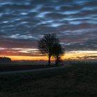 Sonnenaufgang im Dachauer Hinterland