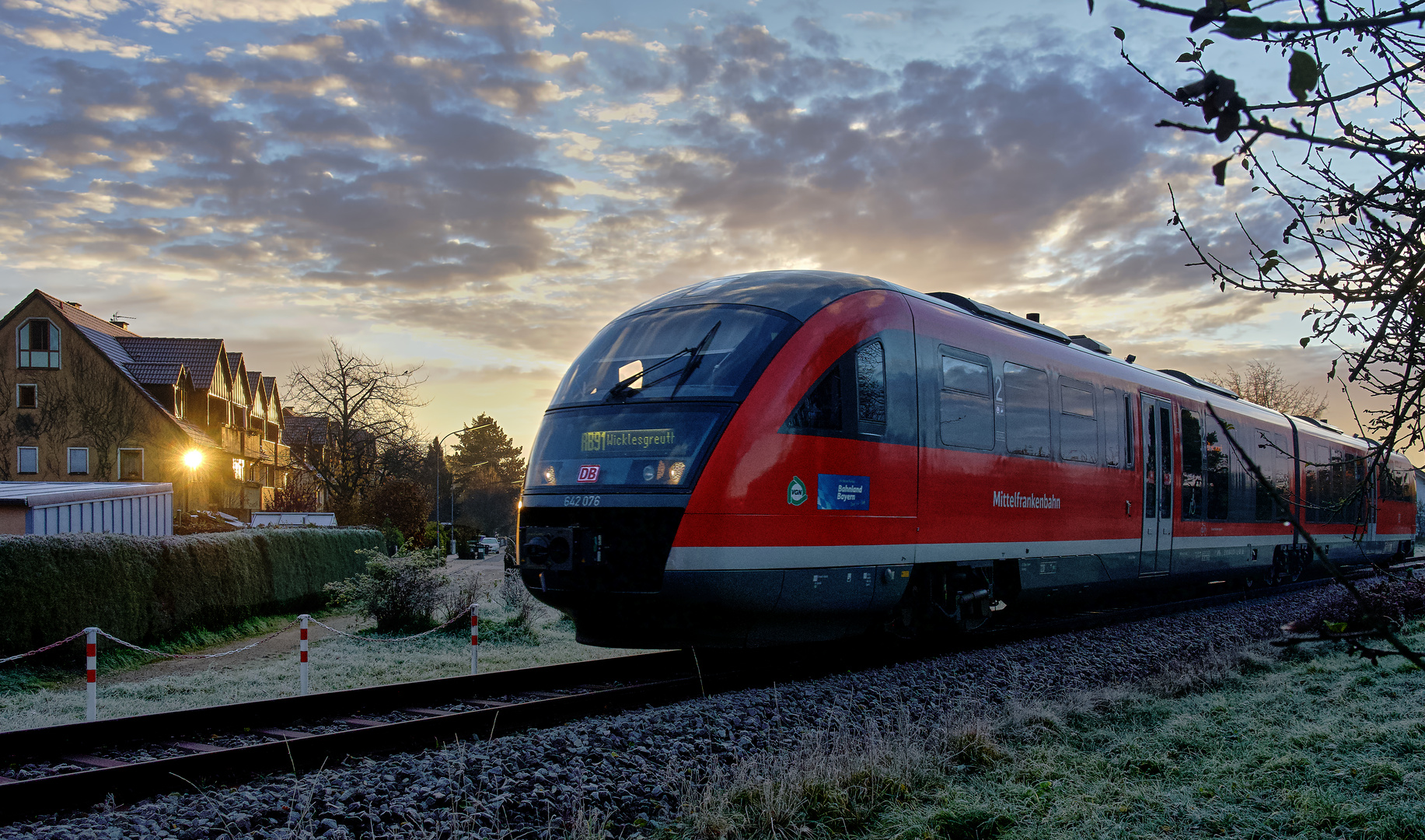 Sonnenaufgang im Desiroland