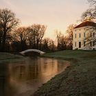 Sonnenaufgang im Dessauer Luisium