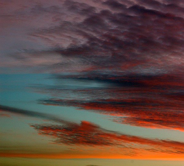 Sonnenaufgang im Dezember