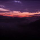 Sonnenaufgang im Donautal - Kloster Beuron