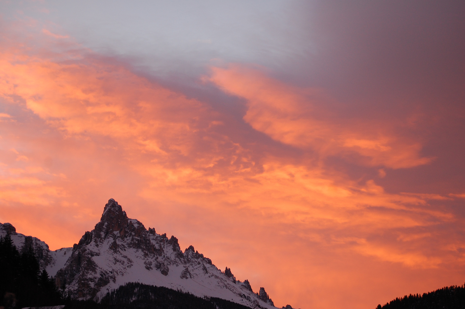 Sonnenaufgang im Eggental