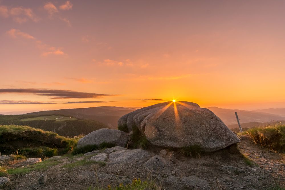 Sonnenaufgang im Elsas