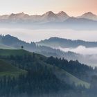 Sonnenaufgang im Emmental