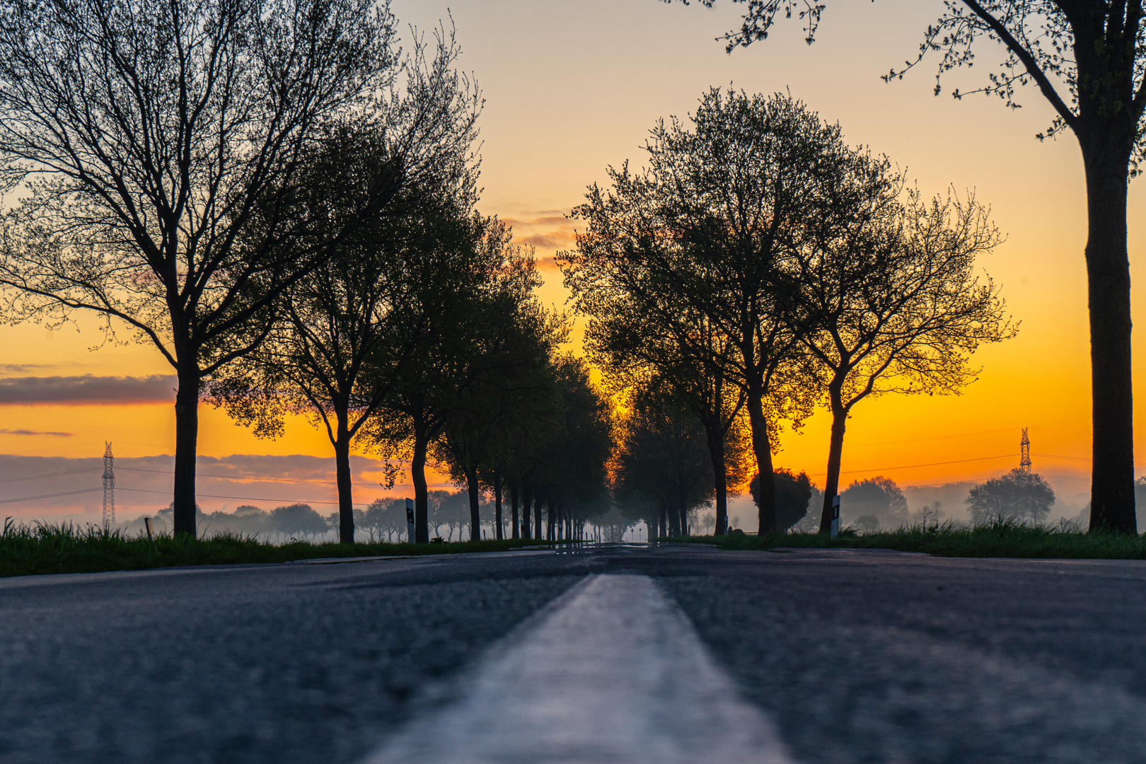 Sonnenaufgang im Emsland