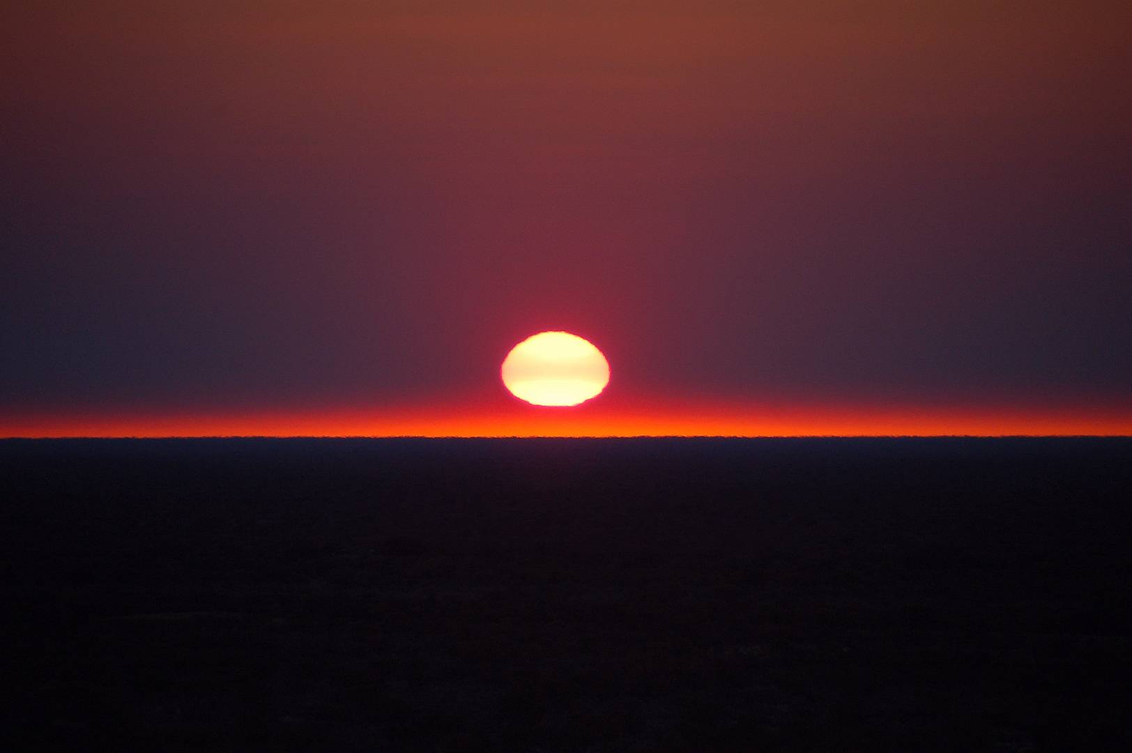 Sonnenaufgang im Etosha