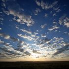 Sonnenaufgang im Etosha NP