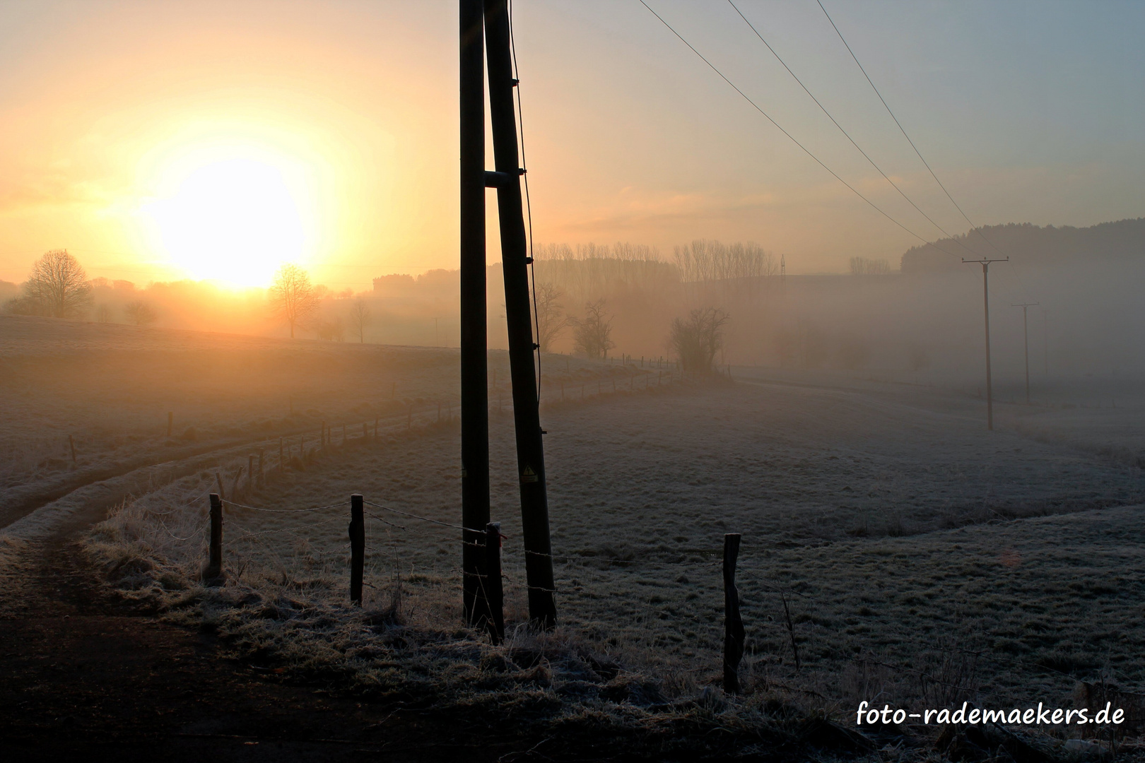 Sonnenaufgang im Feb.