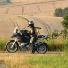 Sonnenaufgang im Feld